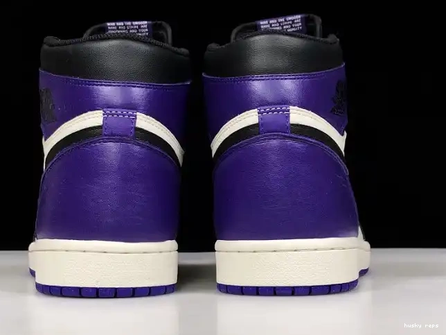 Cheap Husky Jordan 555088-501 Air Purple 1 Court 0531